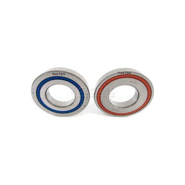 Nachi America NACHI Ball Screw Support Bearing, Single, Flush Ground, 25MM Bore, 62MM OD 25TAB06U-2LR/GMFLP4 - main